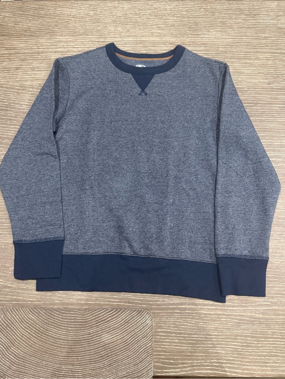 NWT  Size Large 10-13 Athletic Works Navy Crewneck Sweatshirt